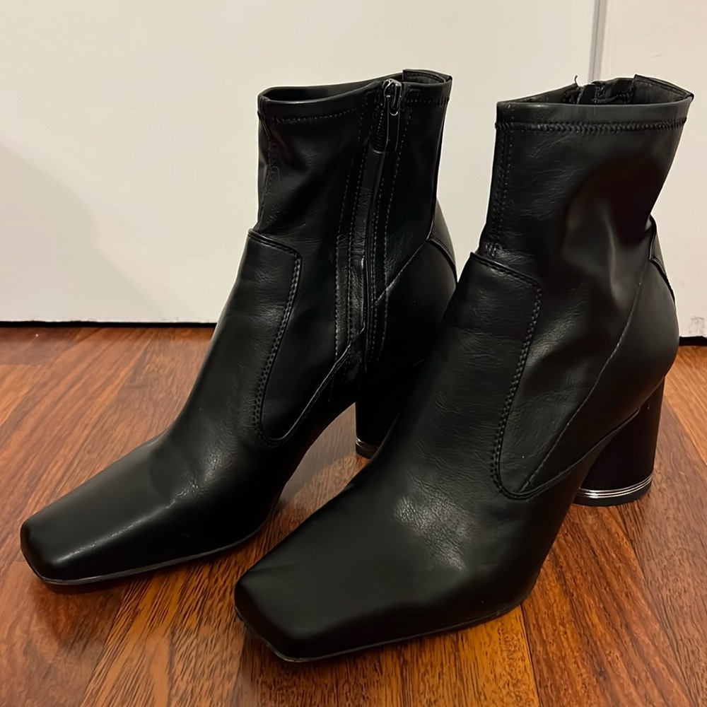 Franco Sarto black booties
